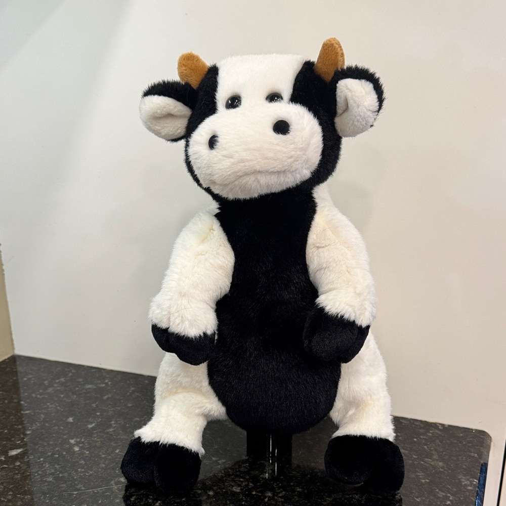 Holstein Cow Golf Club Cover. Black and White. Size 13”